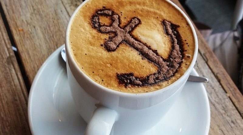Coffee with anchor